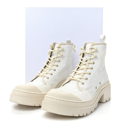 Christian Dior Technical Fabric D-Rise 35mm Boots 41 White 12 of 12