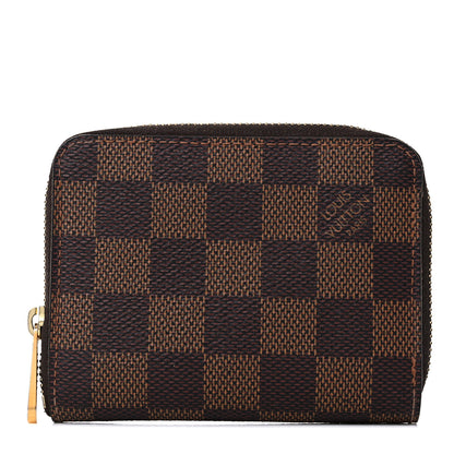 Louis Vuitton Damier Ebene Zippy Coin Purse 1 of 7