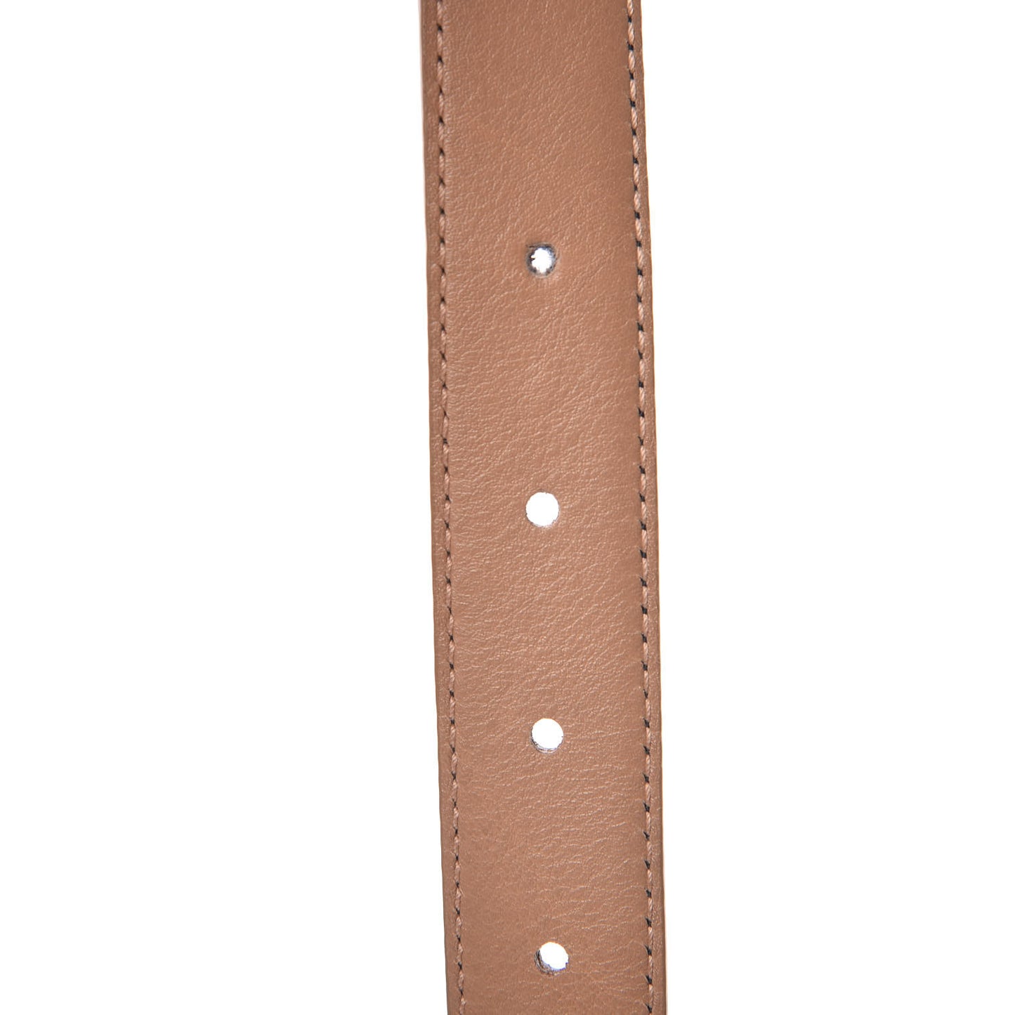 Moon Calfskin Interlocking G 25mm Belt 75 30 Black