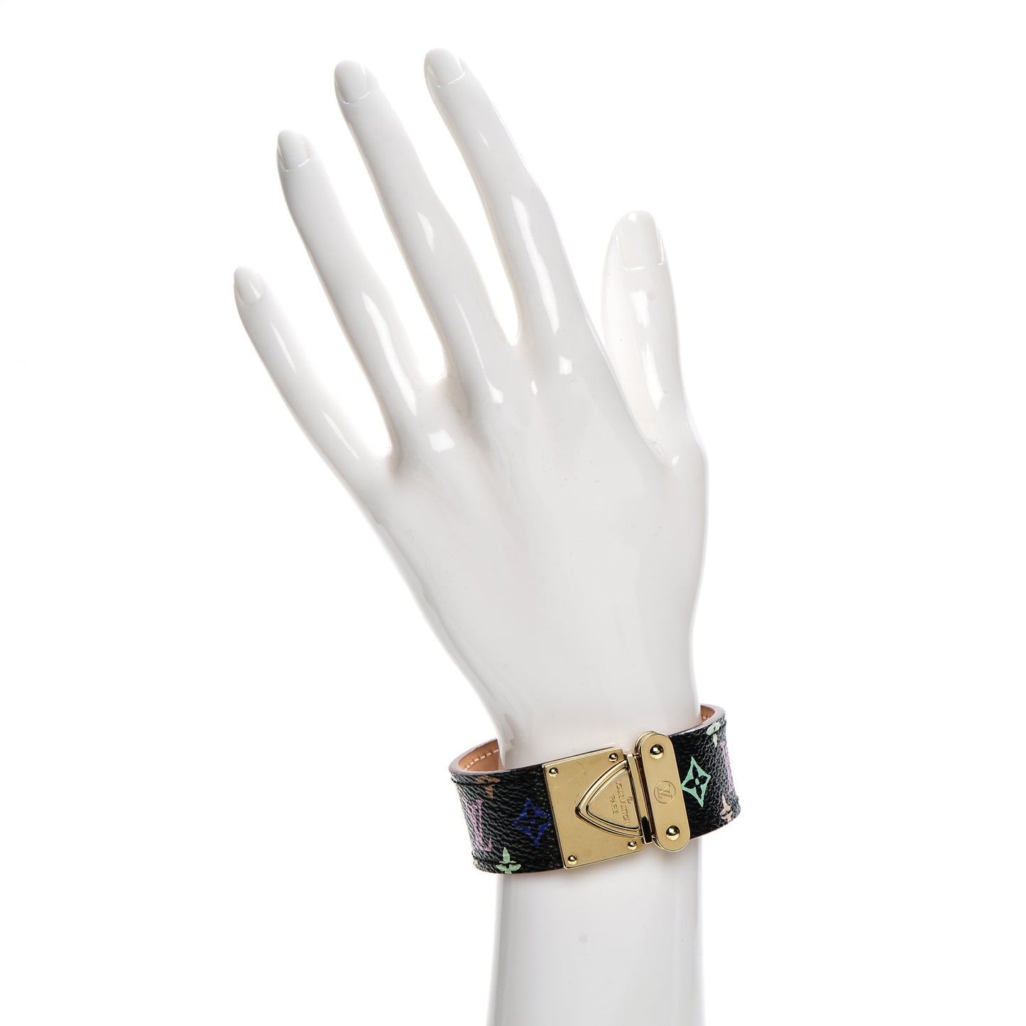 Monogram Multicolor Koala Bracelet M Black