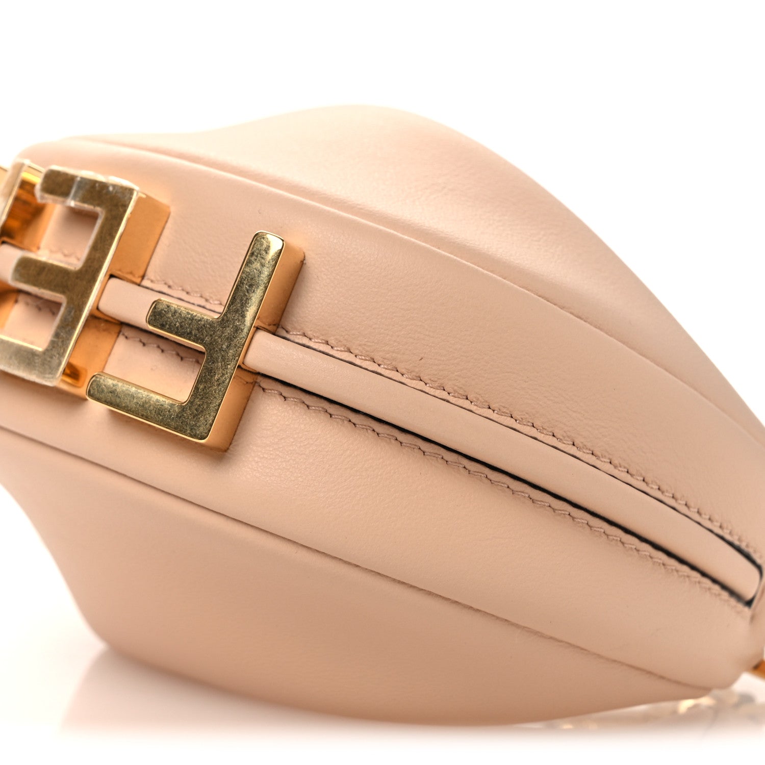 Fendi Vitello Grace Matte Nano Fendigraphy Hobo Charm Light Rose 10 of 12