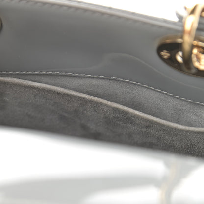 Christian Dior Patent Cannage Small Lady Dior Grey 16 of 18