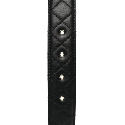 Chanel Calfskin Quilted CC Chain Belt 85 34 Black 7 of 8