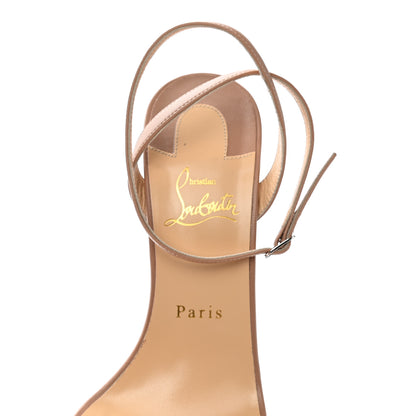 Christian Louboutin Nappa Loubi Queen 120 Pumps 39 Nude 7 of 8