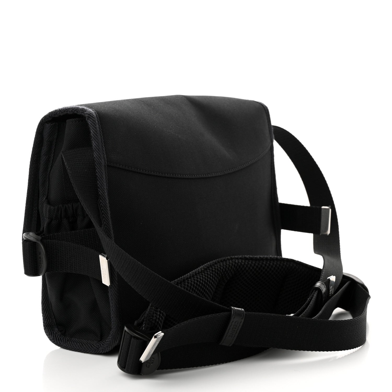 Celine Canvas Small Trekking Messenger Bag Black 3 of 14