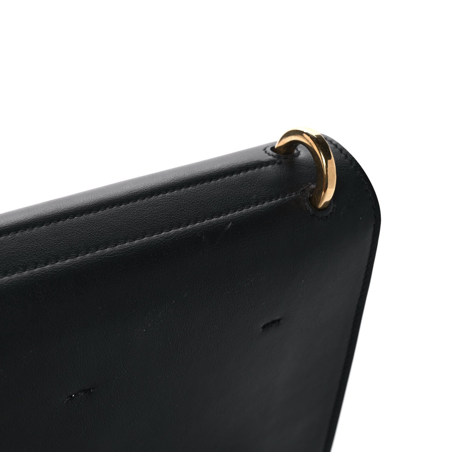 Fendi Vitello Grace Matte Kan U Shoulder Bag Black 11 of 16