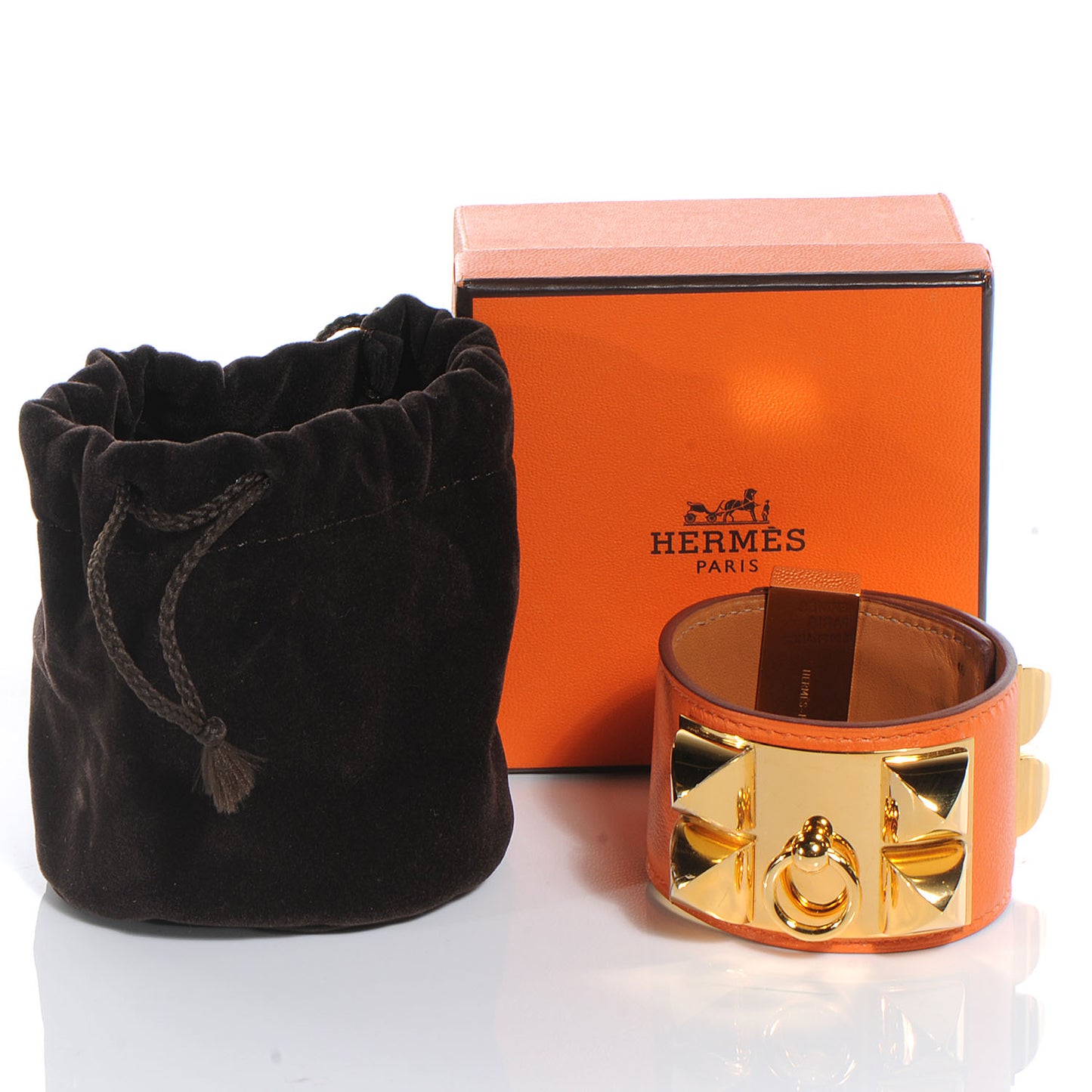 Swift Collier de Chien CDC Bracelet Small Orange