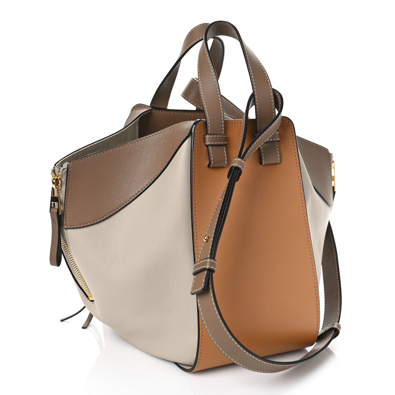 Loewe Calfskin Small Hammock Shoulder Bag Warm Desert Mink 3 of 8