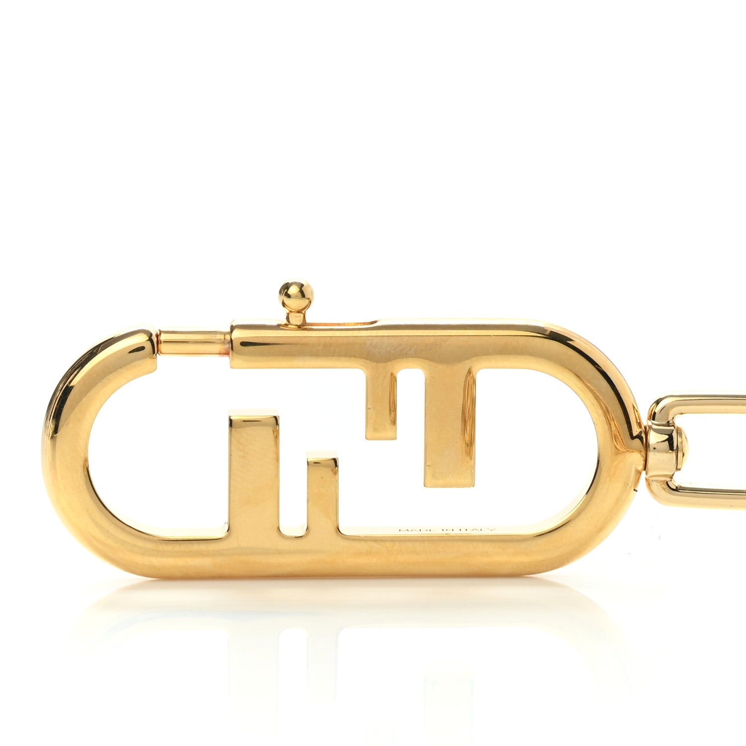 Fendi Metal O'Lock Strap You Gold 4 of 4