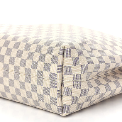 Louis Vuitton Damier Azur Graceful MM Rose Ballerine 9 of 9