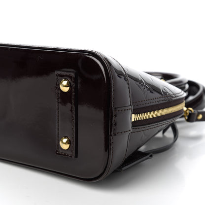 Louis Vuitton Vernis Alma BB Amarante 7 of 10