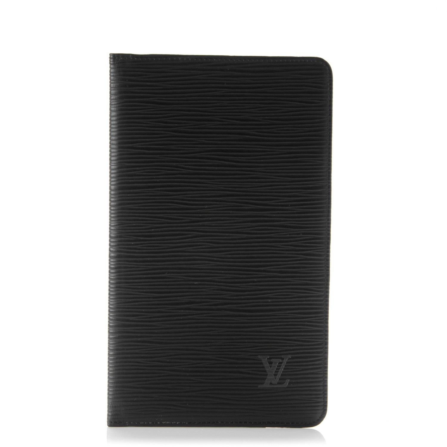 Louis Vuitton Epi Checkbook Card Holder Black 1 of 7