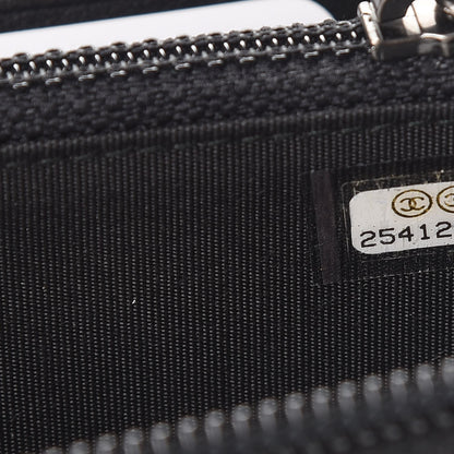 Chanel Caviar Quilted Small Boy Zip Around Wallet Black 8 of 9
