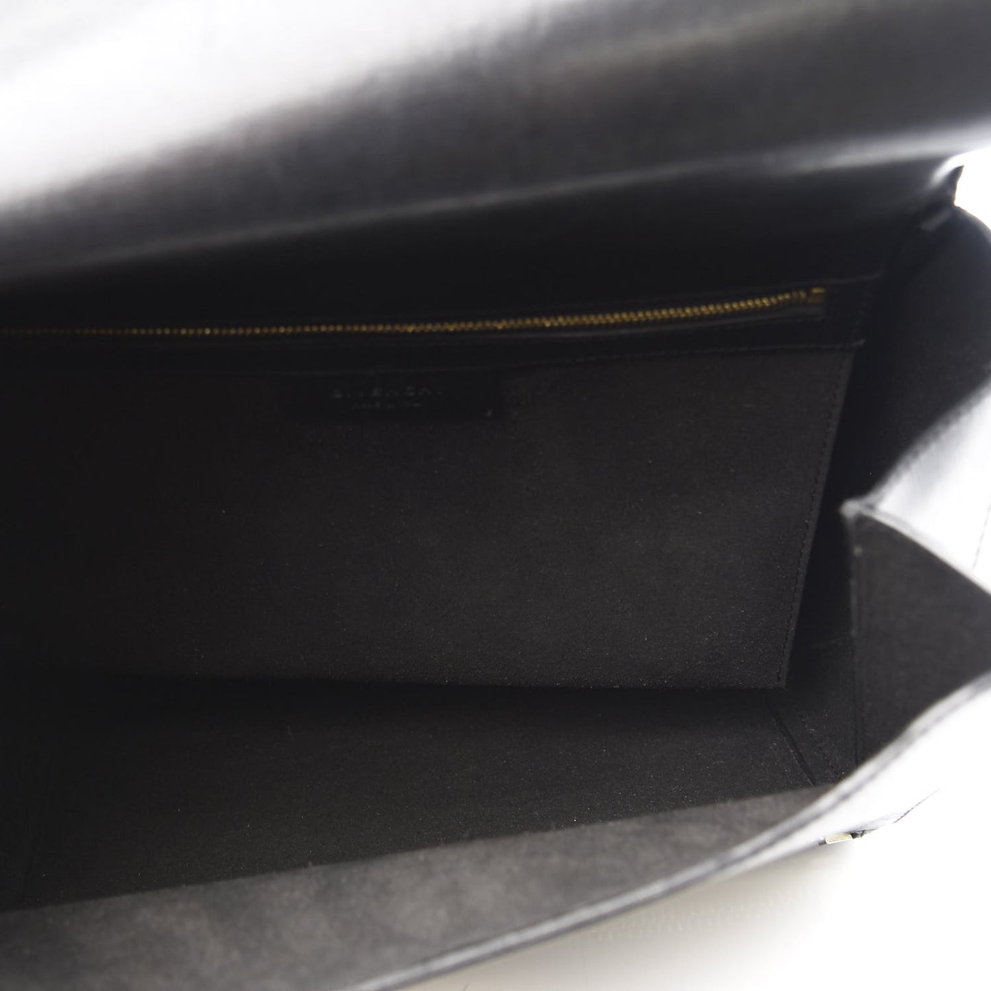 Textured Calfskin Medium Pandora Box Crossbody Bag Black