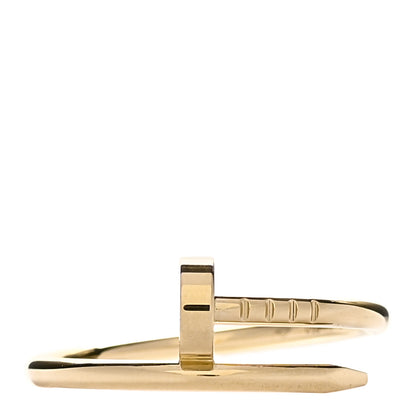 Cartier 18K Yellow Gold Small Juste Un Clou Ring 54 6.75 1 of 6