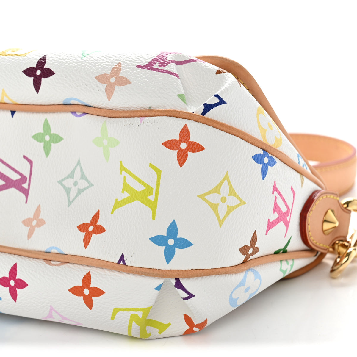 Louis Vuitton Monogram Multicolor Patti White 10 of 10