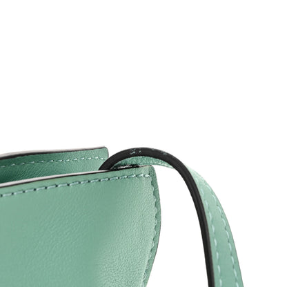 Loewe X Spirited Away Nappa Susuwatari Print Mini Flamenco Knot Clutch Fresh Mint 11 of 11