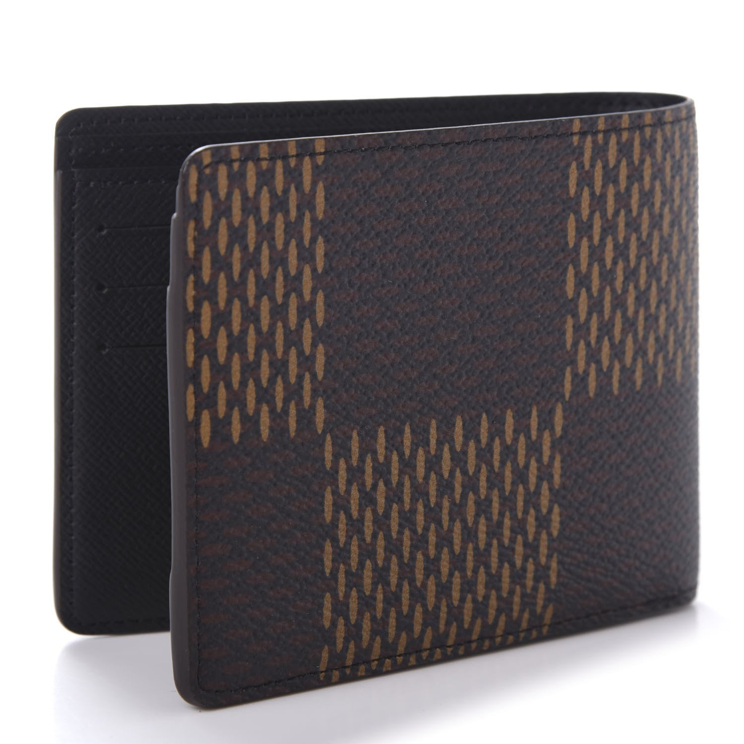 Louis Vuitton X NIGO Giant Damier Ebene Tortoise Multiple Wallet 3 of 7