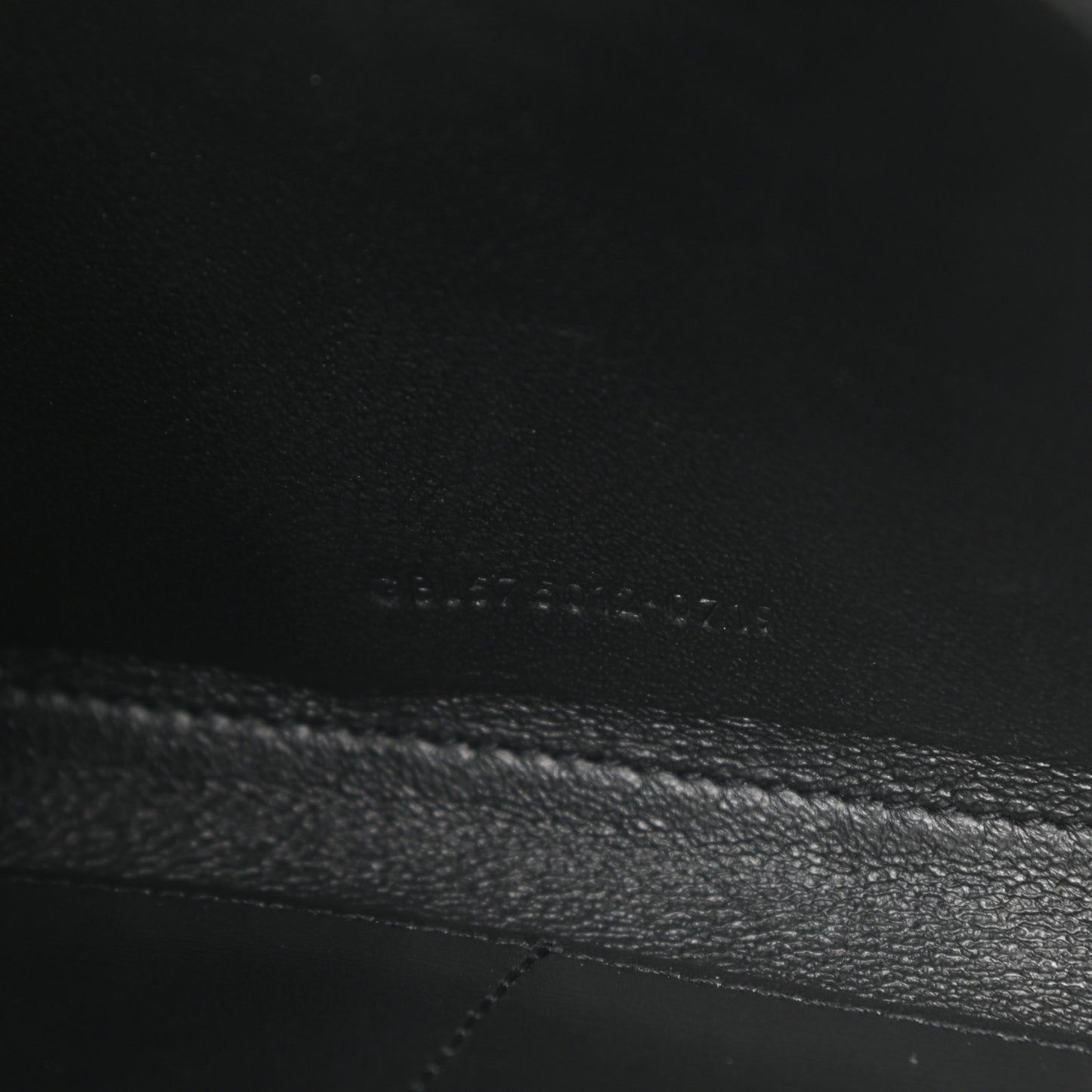 Smooth Calfskin Sulpice Monogram Chain Wallet Black
