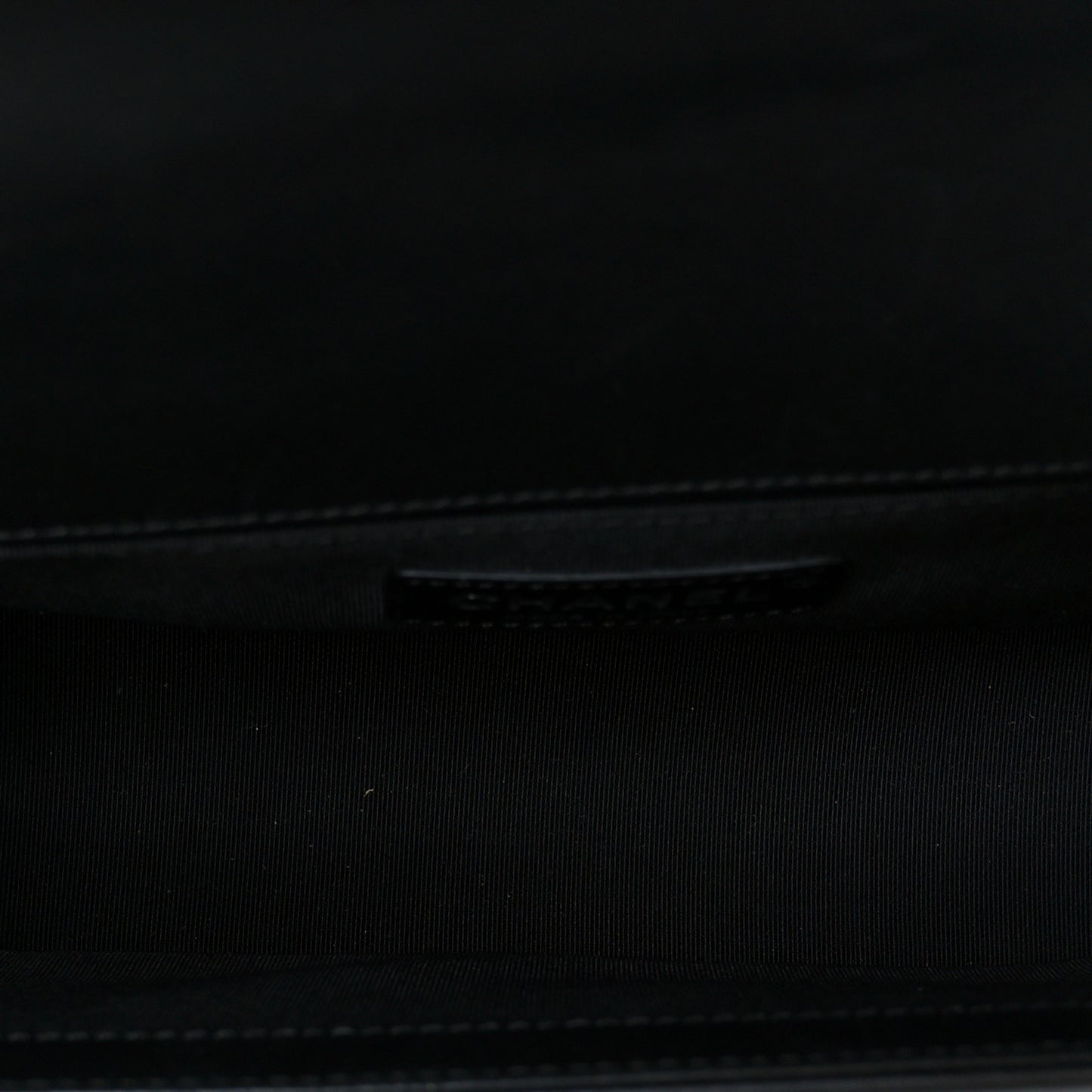 Lambskin Quilted Medium Boy Flap Black