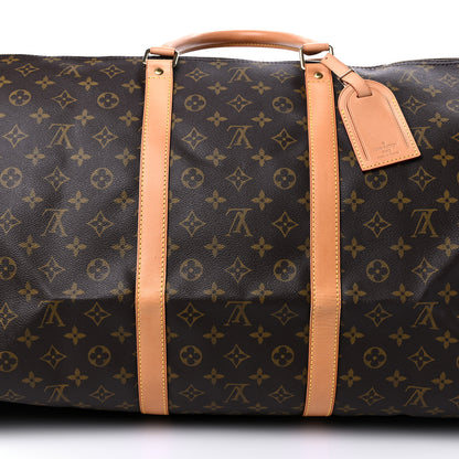 Louis Vuitton Monogram Keepall Bandouliere 60 17 of 23