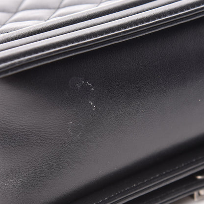 Chanel Calfskin Quilted Medium Boy Flap Black 17 of 18