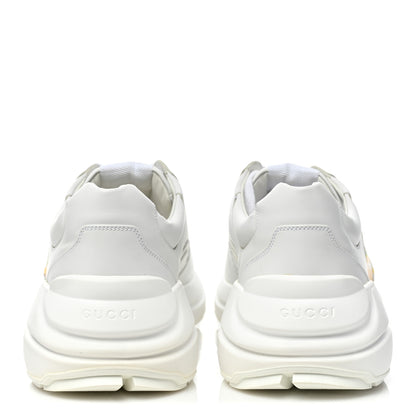 Gucci Apollo Calfskin Mens Prodige D'Amour Rhyton Sneakers 8.5 Great White 4 of 9