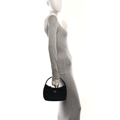 Prada Tessuto Nylon Sport Mini Shoulder Bag Black 2 of 10