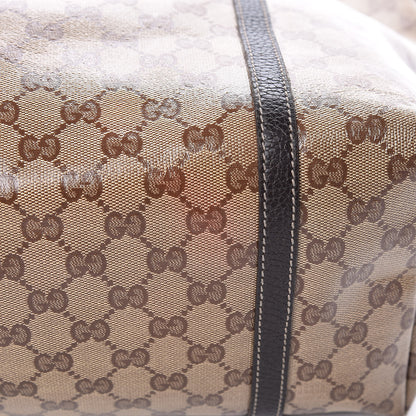 Gucci Crystal Monogram Medium Joy Tote Beige Ebony Testa di Moro 23 of 29