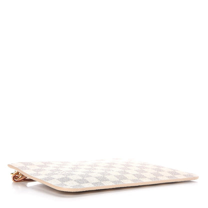 Louis Vuitton Damier Azur Neverfull MM GM Pochette 4 of 7