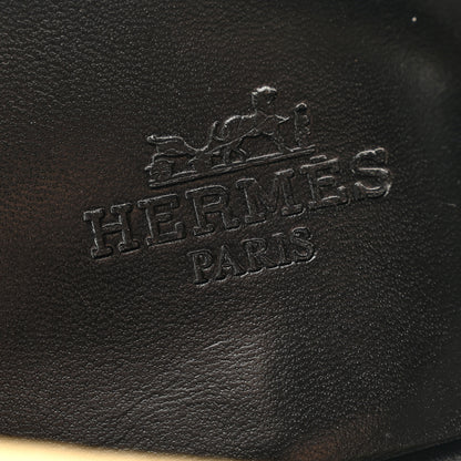 Hermes Suede Goatskin Paris Loafers 37.5 Beige Argile 6 of 9