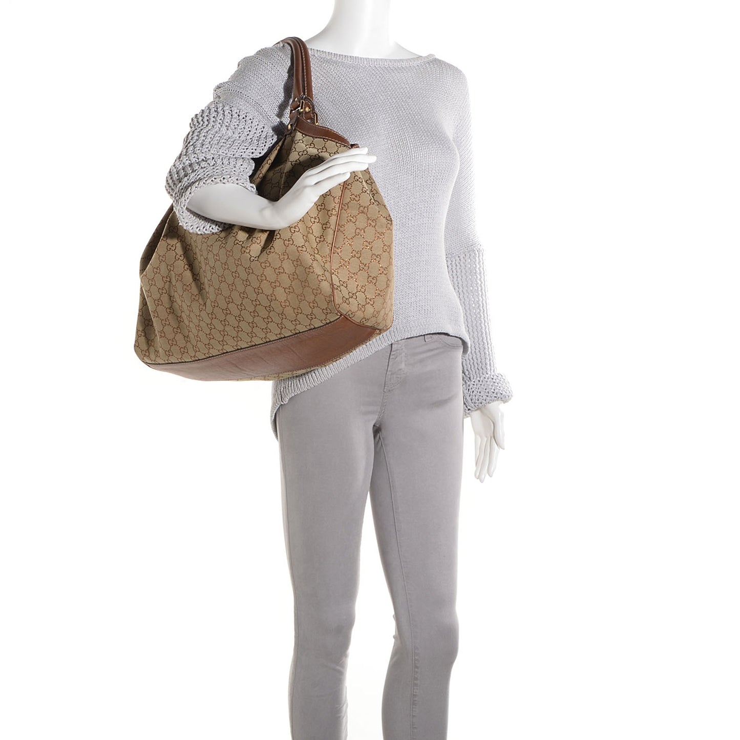 Monogram Large Sukey Tote Bronze