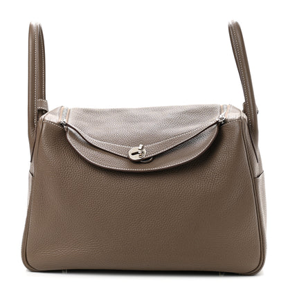 Hermes Taurillon Clemence Lindy 34 Etoupe 1 of 10