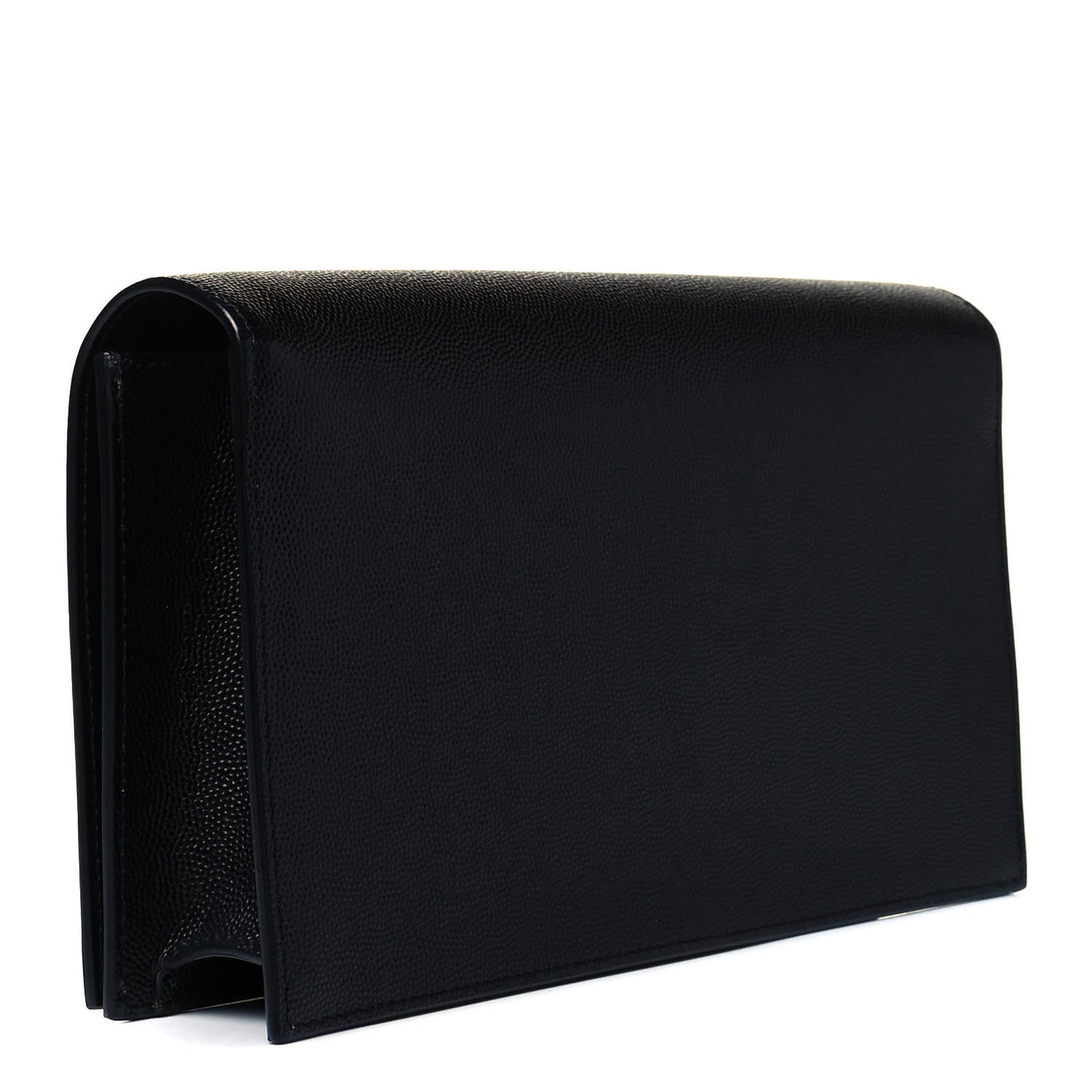 Grain De Poudre Classic Monogram Kate Clutch Black