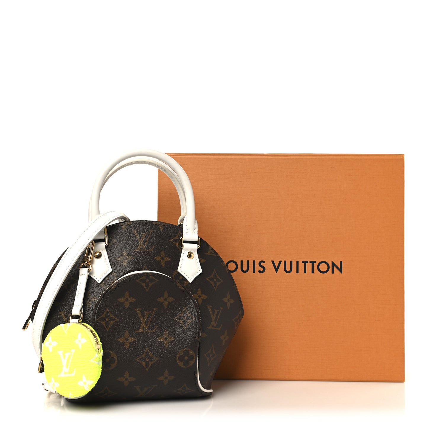 Monogram LV Match Ellipse BB White