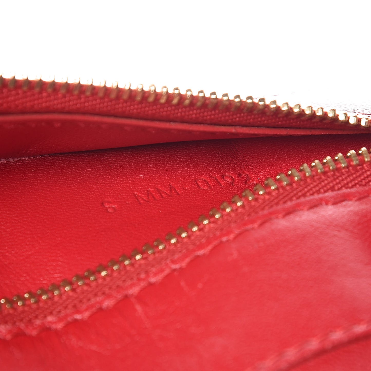 Lambskin Horizontal Cabas Red