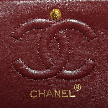 Chanel Lambskin Quilted Small Double Flap Black 6 of 8