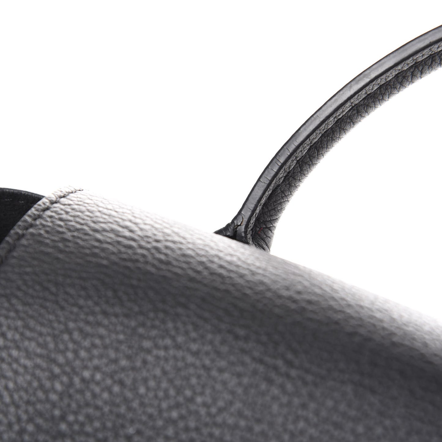 Calfskin Lockme Backpack Black