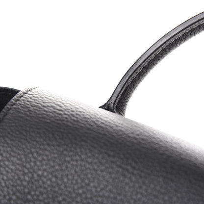 Louis Vuitton Calfskin Lockme Backpack Black 9 of 13