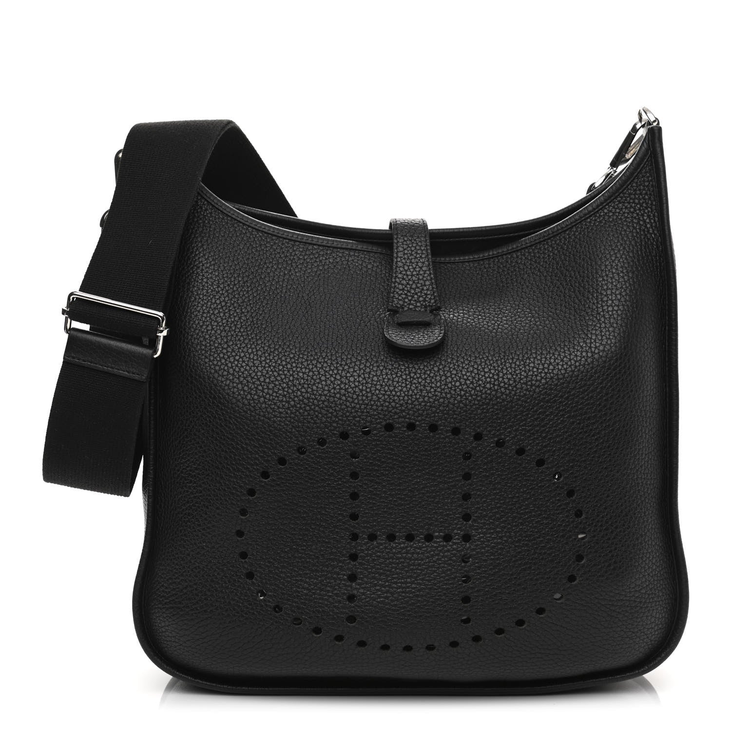 Hermes Taurillon Clemence Evelyne III GM Black 1 of 10