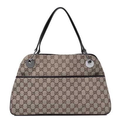 Gucci Monogram Medium Eclipse Shoulder Bag Dark Brown 1 of 23