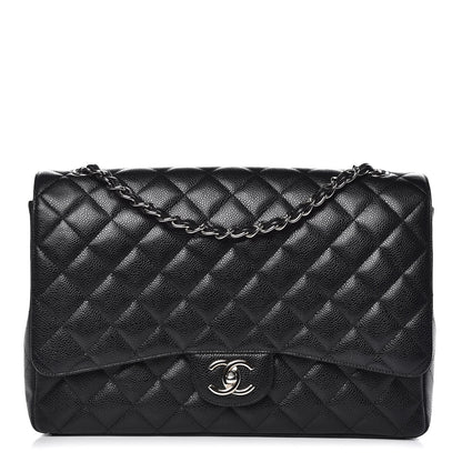 Chanel Caviar Quilted Maxi Double Flap Black 1 of 10