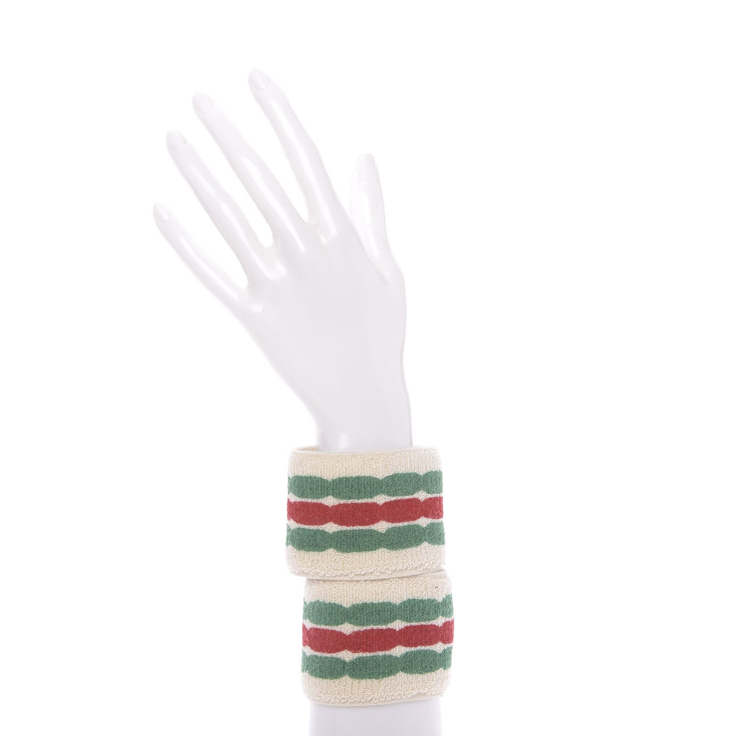 Cotton Interlocking G Headband and Wrist Set M Multicolor