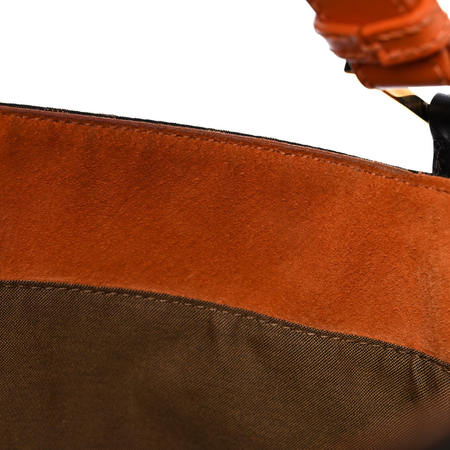 Zucca Large Hobo Tobacco Orange
