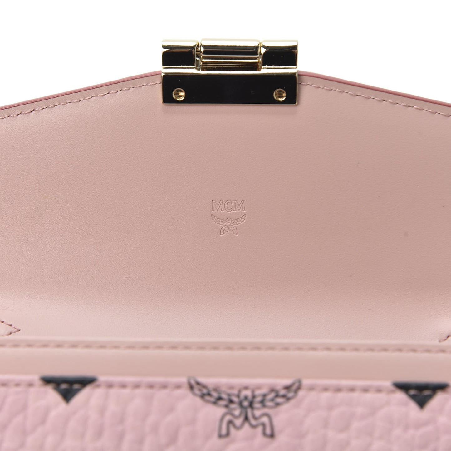 Visetos Large Patricia Wallet On Chain Soft Pink