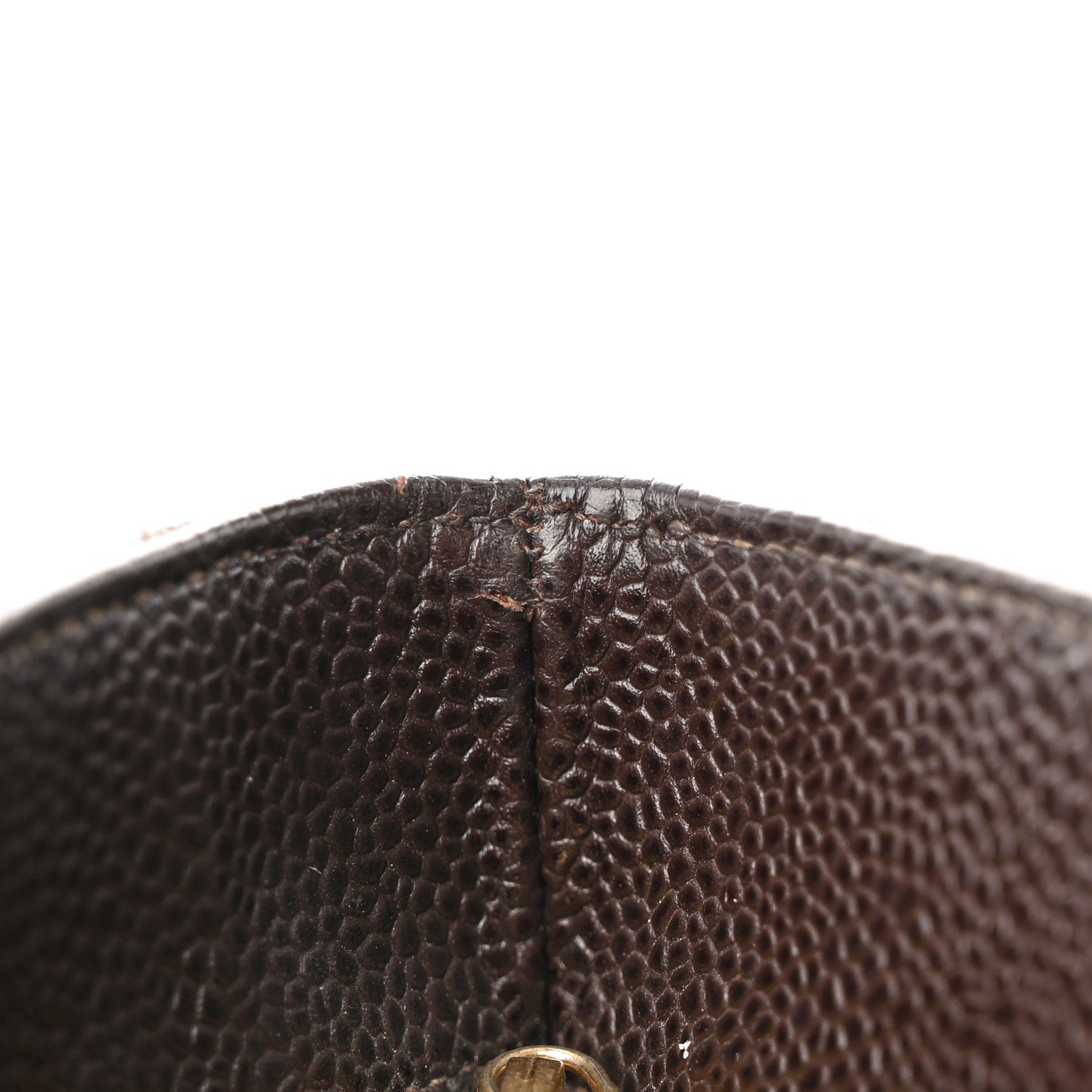 Chanel Caviar Quilted Medallion Tote Dark Brown 16 of 22