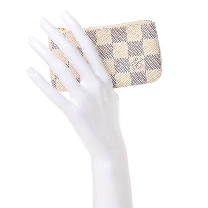 Louis Vuitton Damier Azur Key Pouch 2 of 8