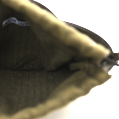 Loewe Smooth Calfskin Paula's Ibiza Small Anagram Cutout Tote Olive 5 of 11