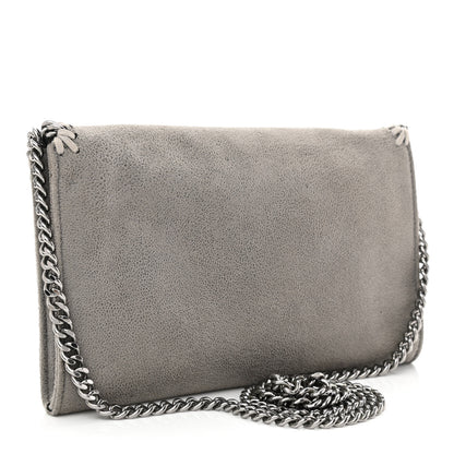 Stella McCartney Shaggy Deer Falabella Mini Crossbody Bag Light Grey 3 of 12