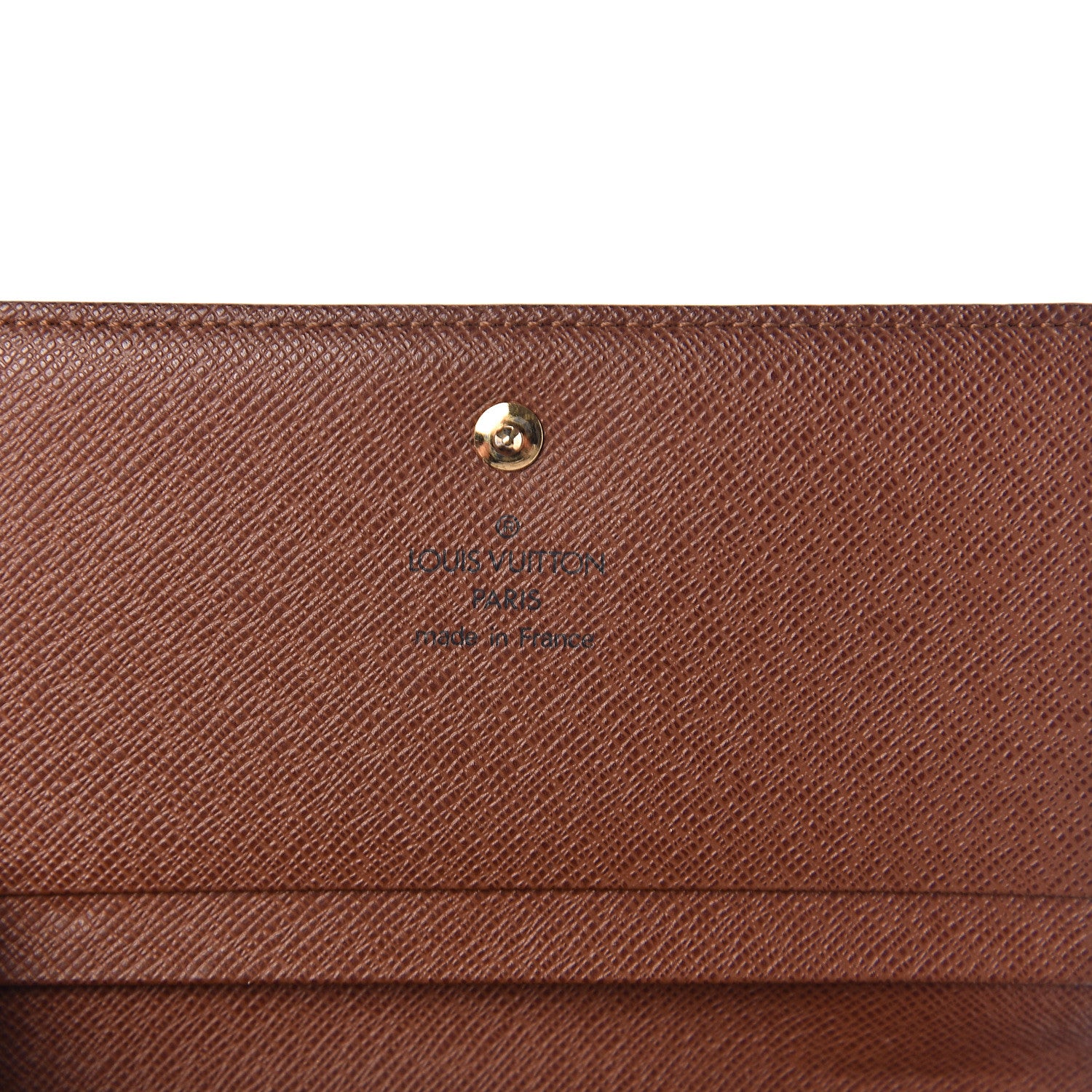 Louis Vuitton Monogram Porte-Monnaie Tresor Wallet 5 of 6